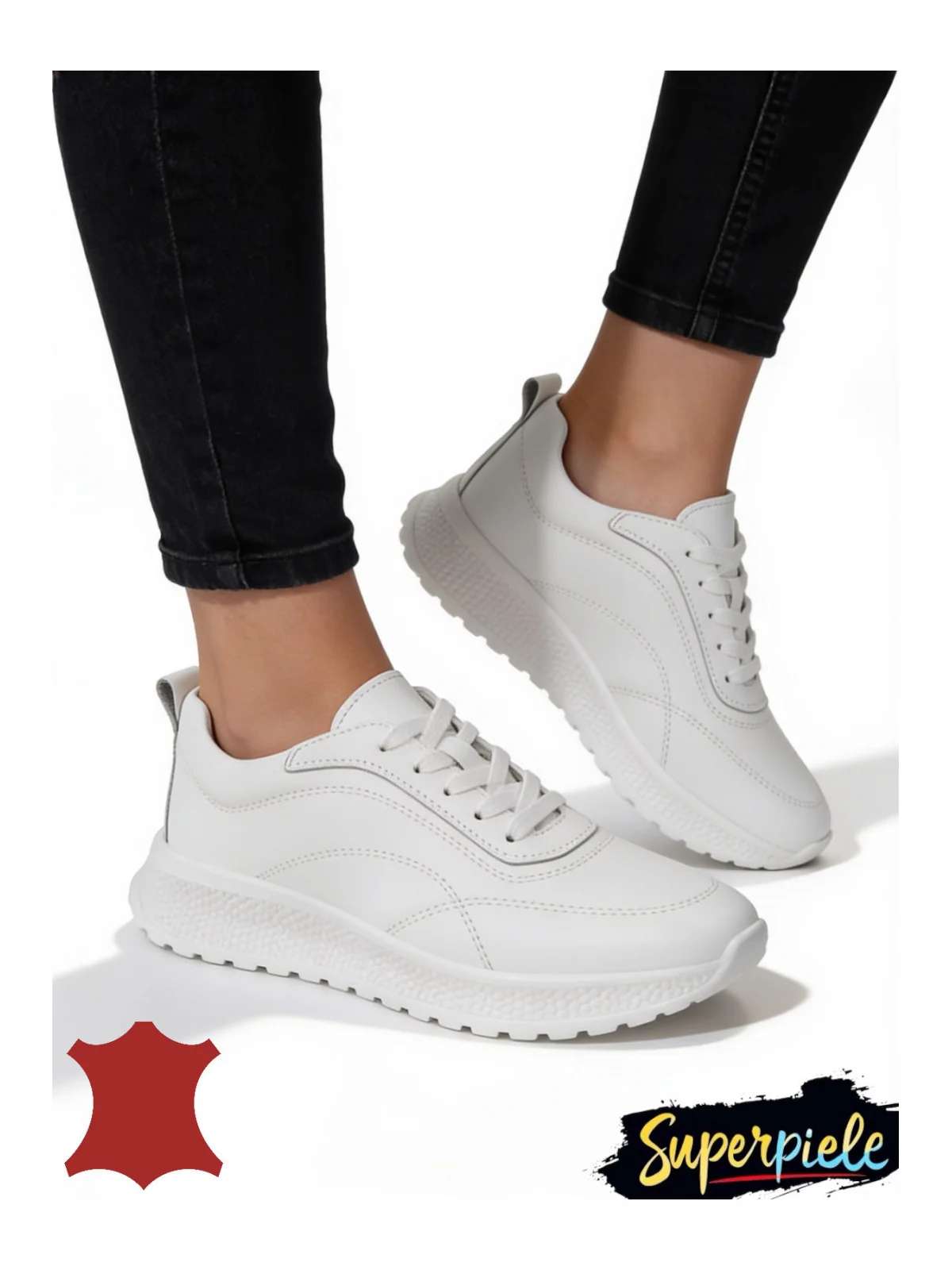 Sneakers dama realizați idin piele naturală, concepuți pentru confort zilnic Sneakers dama realizați idin piele naturală, concepuți pentru confort zilnic