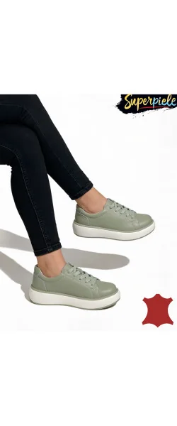 pantofi casual comozi dama piele naturală cu talpa groasa la moda