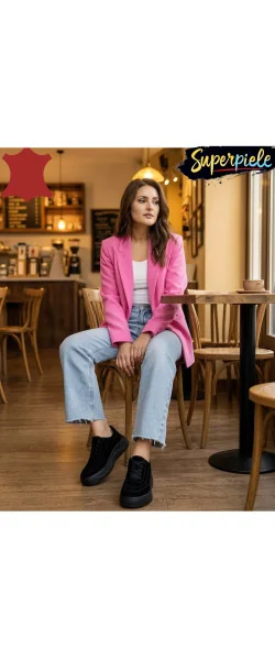 pantofi sport casual , confecționați din piele naturală de înaltă calitate