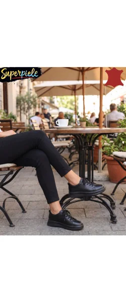 Pantofi Casual Damă din Piele Naturală Cu talpă flexibila