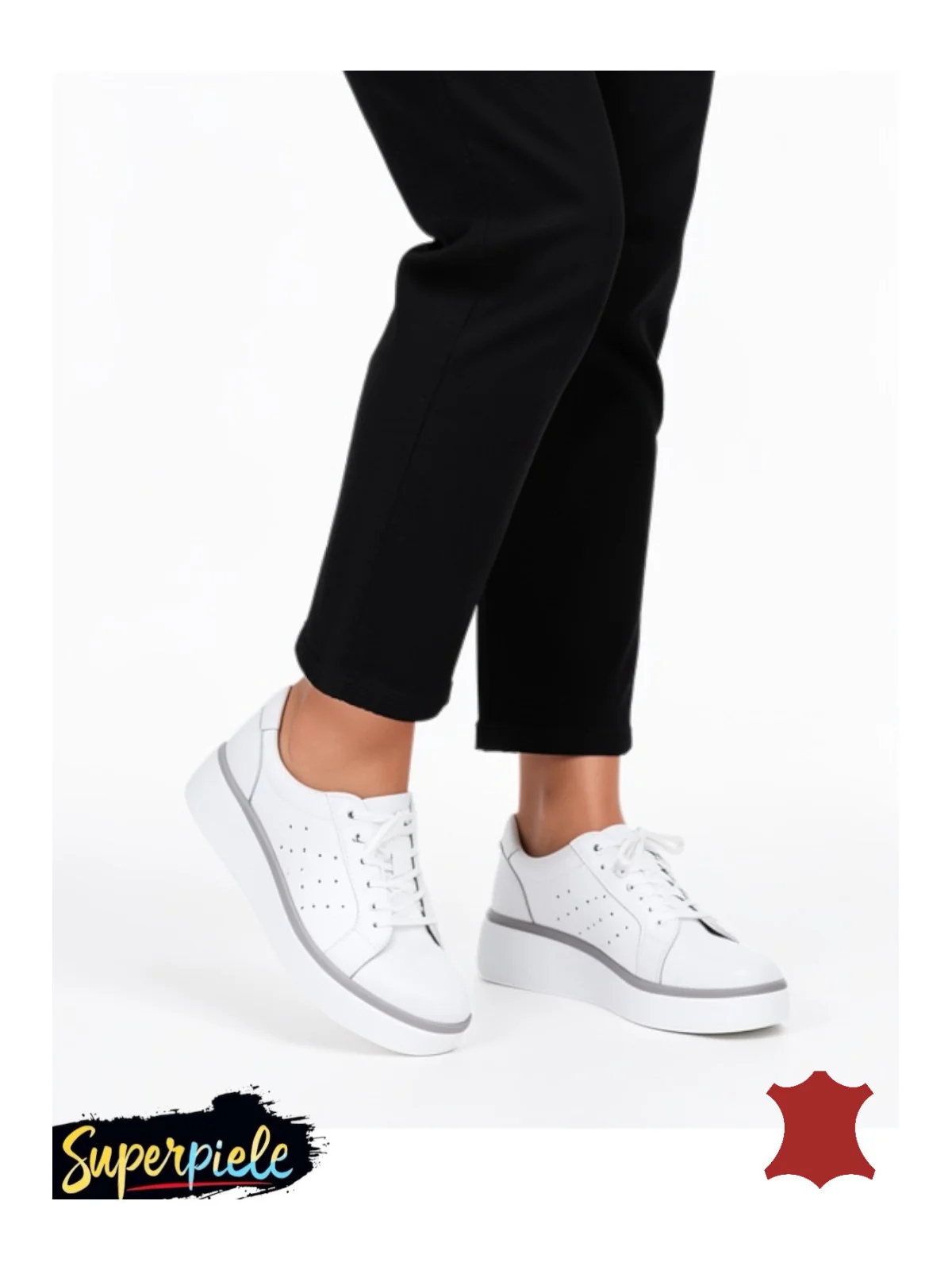 Pantofi casual damă piele naturală super ușori și comozi