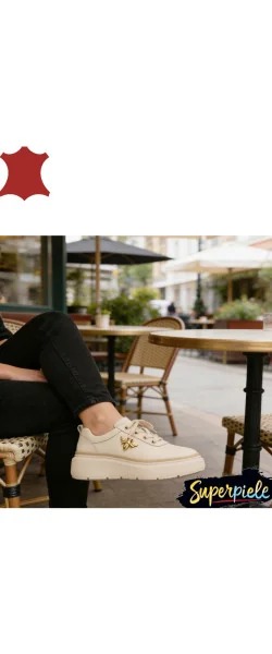 PANTOFI CASUAL DE DAMĂ DIN PIELE CU DETALIU albina