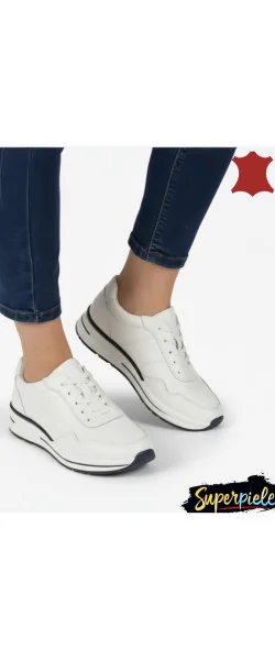 Pantofi casual dama piele naturală cu siret