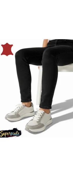 pantofi casual dama din piele naturală cu piele întoarsă ,închidere cu șireturi