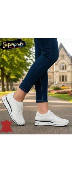 Pantofi casual dama piele naturală cu siret