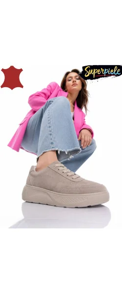 pantofi sport casual , confecționați din piele naturală de înaltă calitate