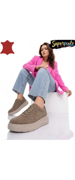 pantofi sport casual , confecționați din piele naturală de înaltă calitate