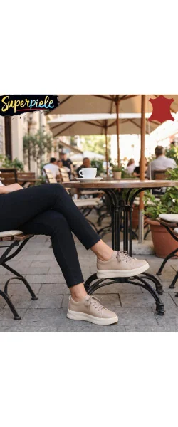 Pantofi Casual Damă din Piele Naturală Cu talpă flexibila