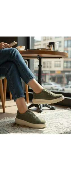 pantofi sport casual , confecționați din piele naturală de înaltă calitate