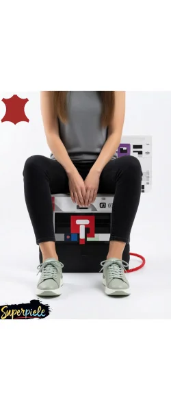Pantofi casual comozi dama piele naturala cu inchidere siret
