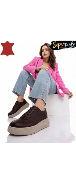 pantofi sport casual , confecționați din piele naturală de înaltă calitate