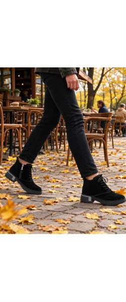 Ghete scurte damă piele naturală căptușite