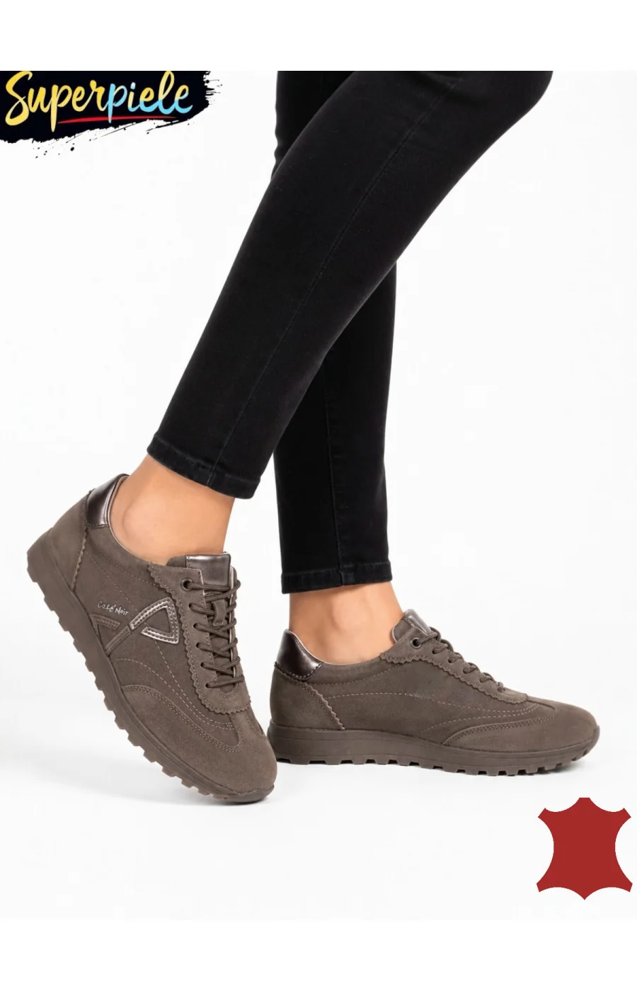 Pantofi casual damă cu talpă ușoară din piele naturală Pantofi casual damă cu talpă ușoară din piele naturală