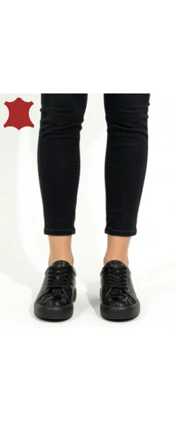 pantofi casual comozi dama piele naturală cu talpa groasa la moda
