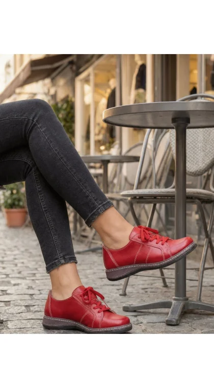 Pantofi casual din piele naturală