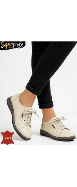 Pantofi casual din piele naturală