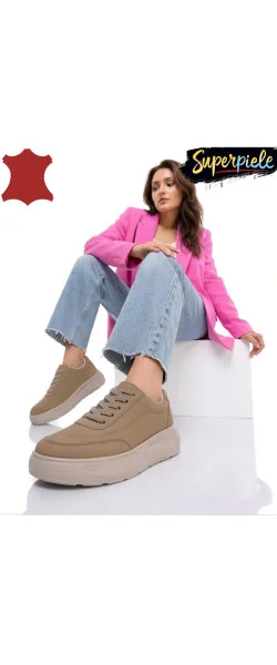 pantofi sport casual , confecționați din piele naturală de înaltă calitate